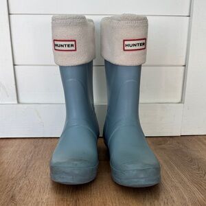 Hunter Blue Rain Boots women’s size 7